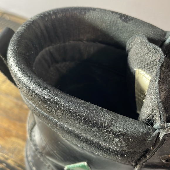 Work Centre steel toe work boots men size 8 black leather - Picture 11 of 17